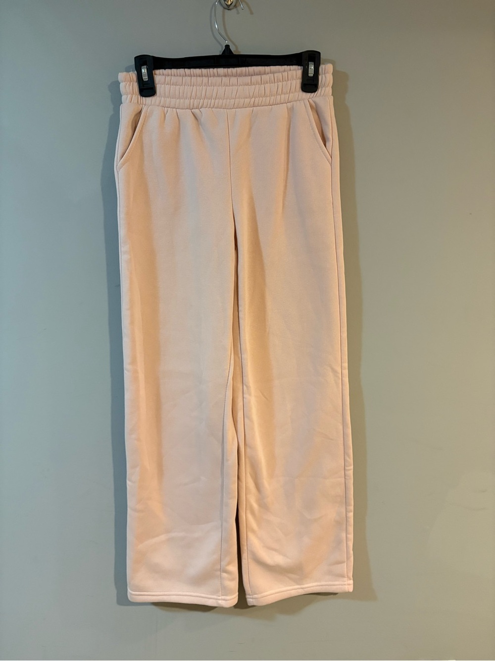 Better Together Pink Wide Leg Sweatpants Women’s XS Drawstring Lounge Pants